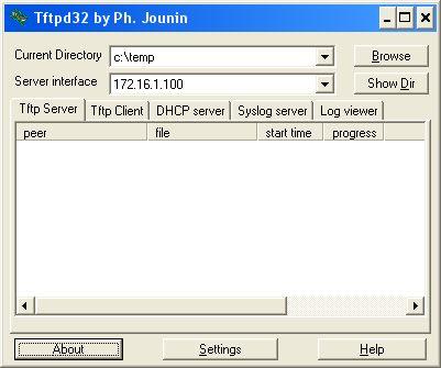 Tftpd32,TFTP服务器