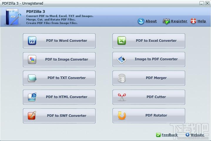 PDFZilla,PDFZilla下载,多功能PDF文件批量格式转换软件