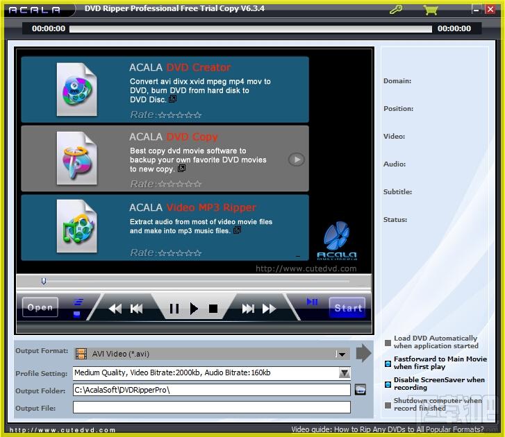 Acala DVD Ripper Professional,Acala DVD Ripper Professional下载,Acala DVD Ripper P