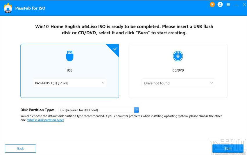 PassFab for ISO下载,ISO刻录工具,光盘工具,cd刻录,刻录软件