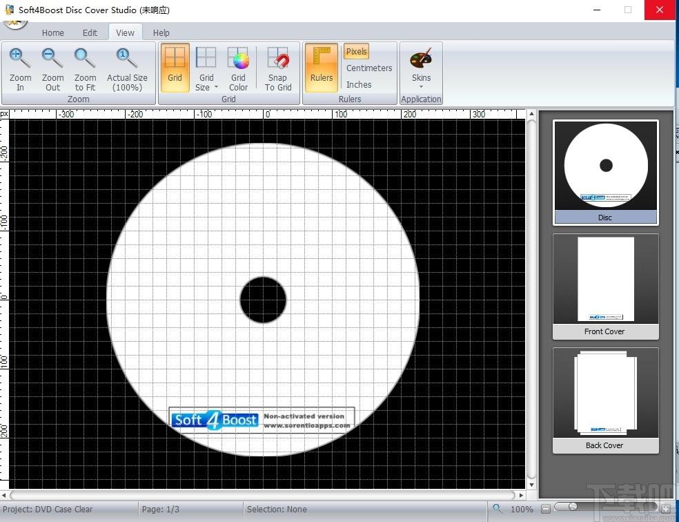 Soft4Boost Disc Cover Studio下载,光盘封面制作软件,光盘工具