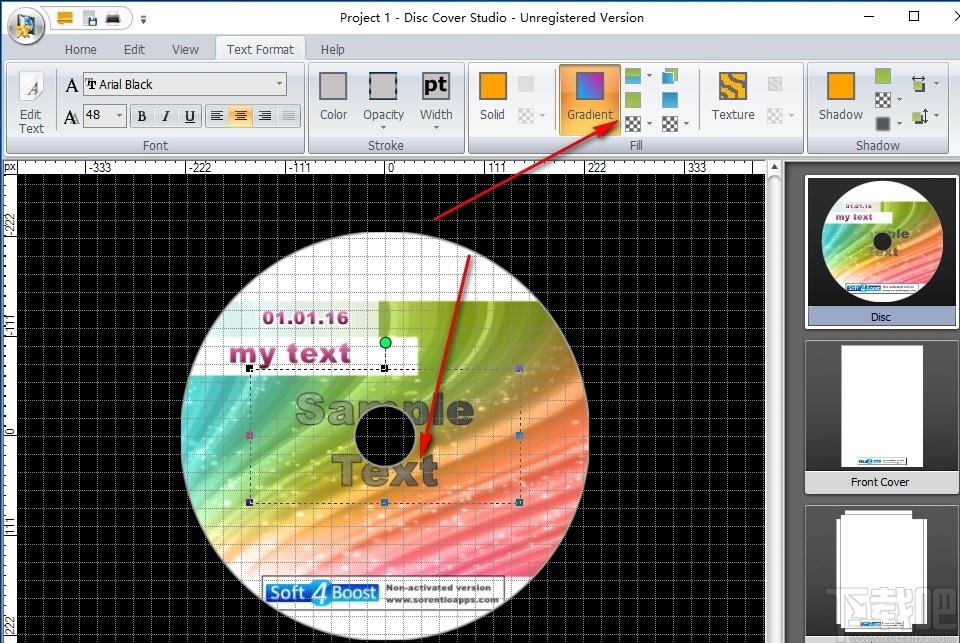 Soft4Boost Disc Cover Studio下载,光盘封面制作软件,光盘工具